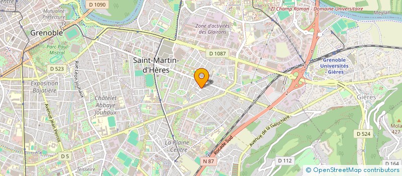 localisation de l'entreprise MONSIEUR PHILIPPE DESPESSE  SAINT-MARTIN-D'HERES