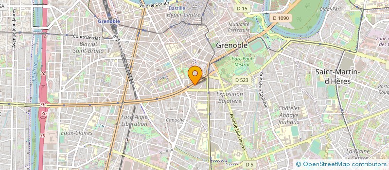 localisation de l'entreprise MONSIEUR PHILIPPE DESPLAN  GRENOBLE