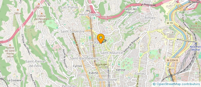 localisation de l'entreprise MONSIEUR PHILIPPE DESPLANQUES à NICE