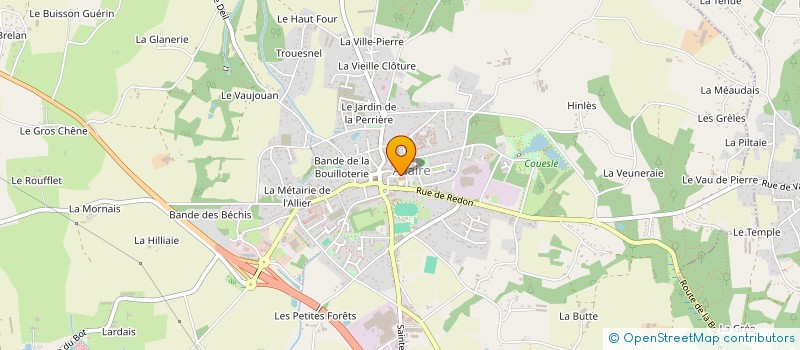 localisation de l'entreprise MONSIEUR PHILIPPE DESPRES à ALLAIRE