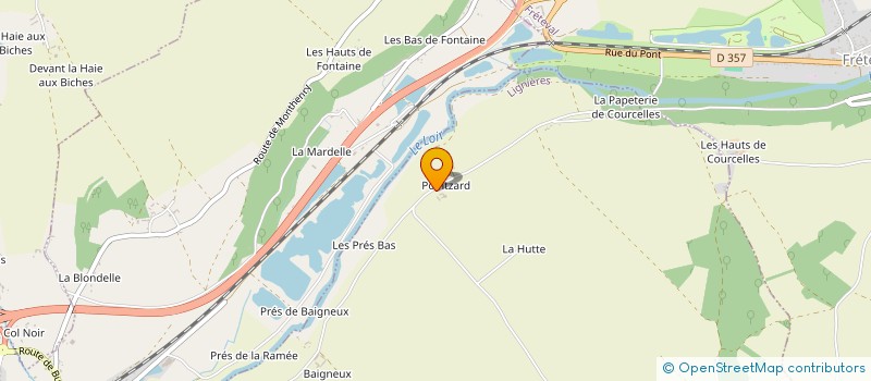 localisation de l'entreprise MONSIEUR PHILIPPE DESPREZ  LIGNIERES