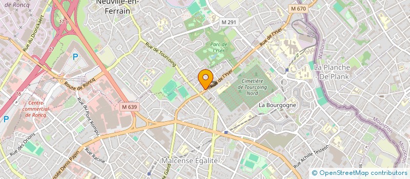 localisation de l'entreprise MONSIEUR PHILIPPE DESRUMAUX  TOURCOING