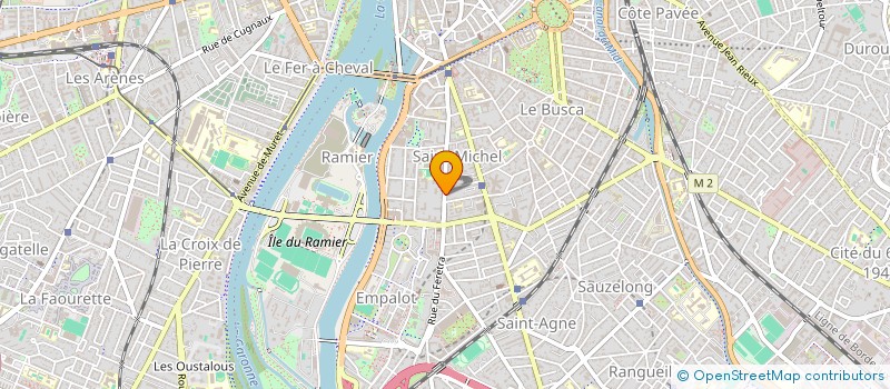 localisation de l'entreprise MONSIEUR PHILIPPE DESSIEAU  TOULOUSE