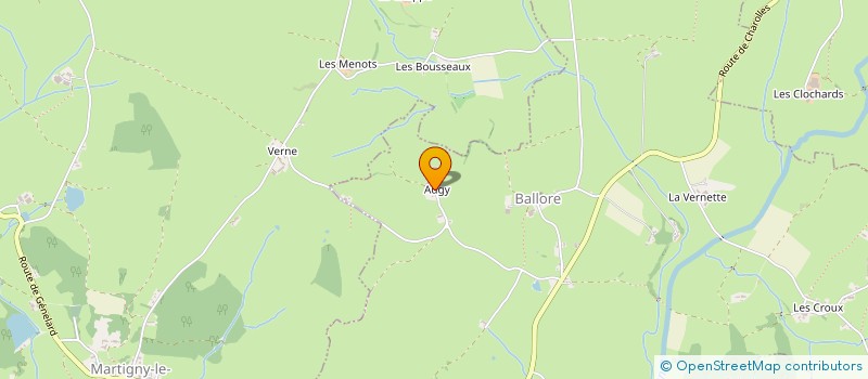 localisation de l'entreprise MONSIEUR PHILIPPE DESSOLIN  BALLORE