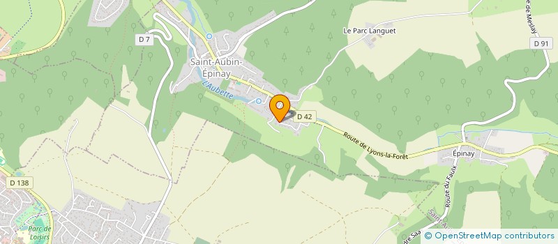 localisation de l'entreprise MONSIEUR PHILIPPE DESSOLLES  SAINT-AUBIN-EPINAY