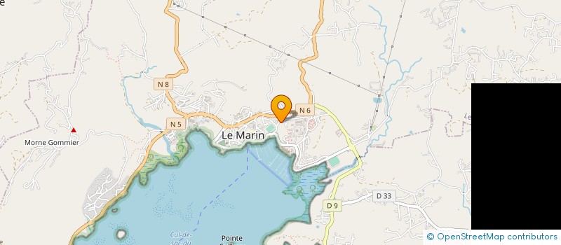 localisation de l'entreprise MONSIEUR PHILIPPE DESTREMEAU  LE MARIN