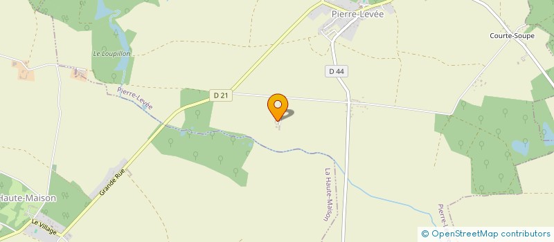 localisation de l'entreprise MONSIEUR PHILIPPE DESWARTE  PIERRE-LEVEE