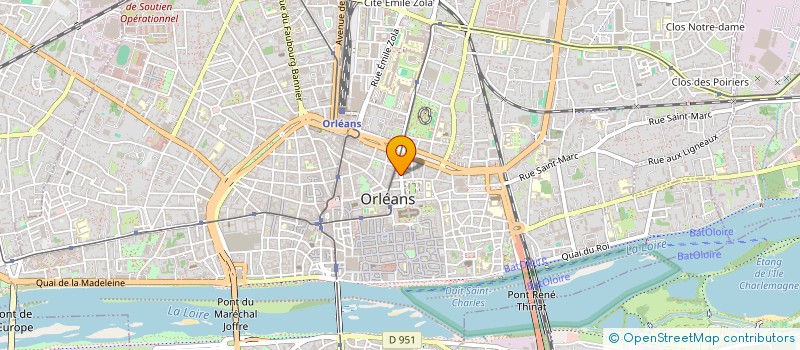 localisation de l'entreprise MONSIEUR PHILIPPE DEVAUX à ORLEANS