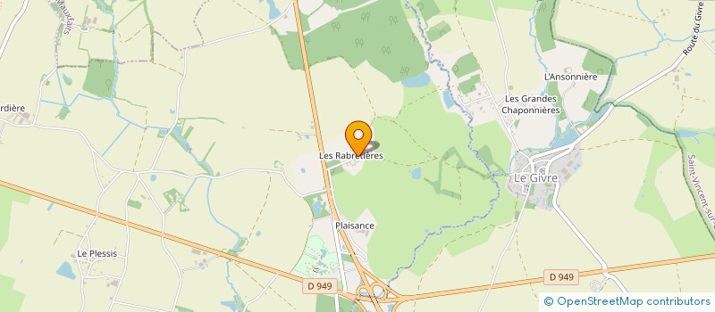 localisation de l'entreprise MONSIEUR PHILIPPE DEVEAU  BERNARD (LE)