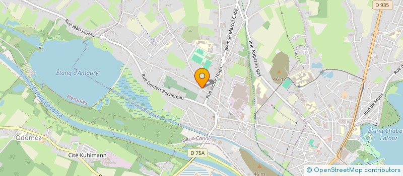 localisation de l'entreprise MONSIEUR PHILIPPE DEVLEESCHAUWER  VIEUX-CONDE