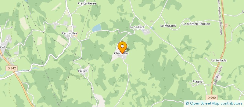 localisation de l'entreprise MONSIEUR PHILIPPE DEVOIZE  SAINT-MEDARD-LA-ROCHETTE