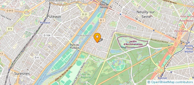 localisation de l'entreprise MONSIEUR PHILIPPE DEZONS à NEUILLY-SUR-SEINE