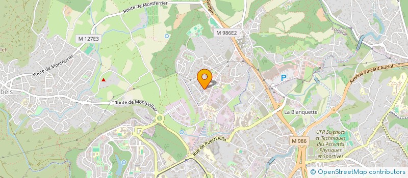 localisation de l'entreprise MONSIEUR PHILIPPE DHIEUX  GRABELS