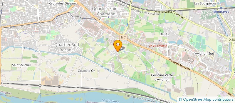 localisation de l'entreprise MONSIEUR PHILIPPE DHUMERELLE  AVIGNON