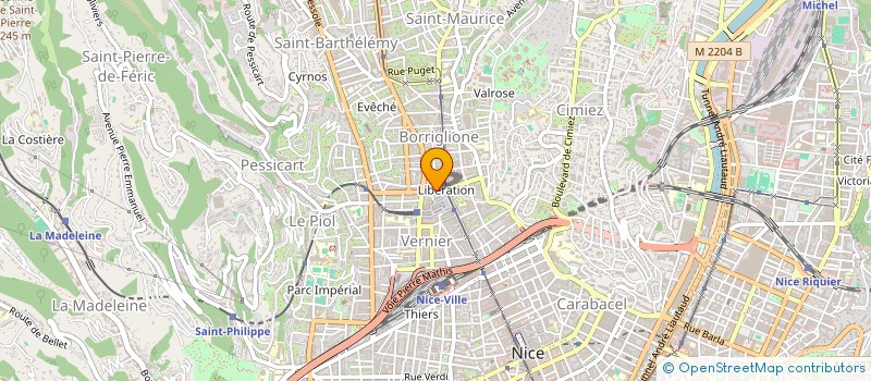 localisation de l'entreprise MONSIEUR PHILIPPE DIANO à NICE