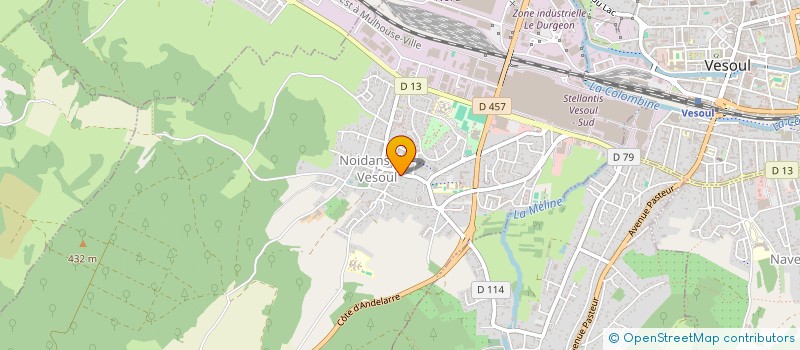 localisation de l'entreprise MONSIEUR PHILIPPE DIAS  NOIDANS-LES-VESOUL