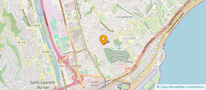 localisation de l'entreprise MONSIEUR PHILIPPE DIAZ à NICE