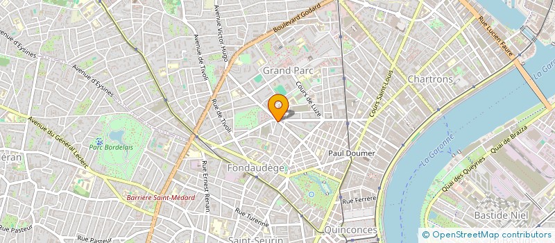 localisation de l'entreprise MONSIEUR PHILIPPE DIBOMA DEMAYO  BORDEAUX