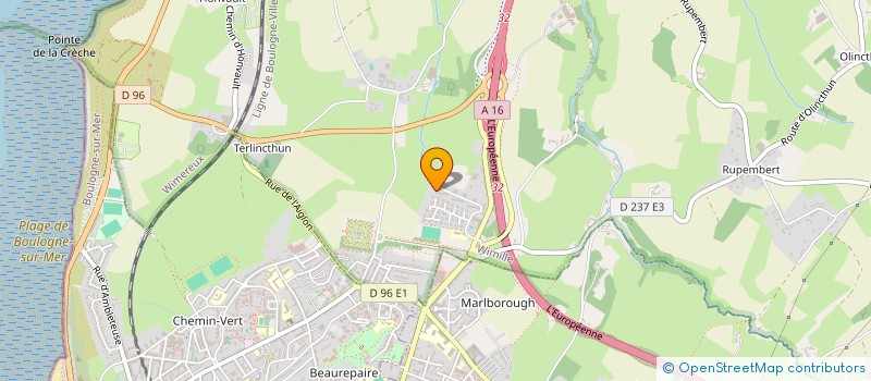 localisation de l'entreprise MONSIEUR PHILIPPE DICKS  WIMILLE