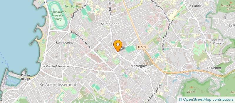 localisation de l'entreprise MONSIEUR PHILIPPE DICQUEMARE  MARSEILLE