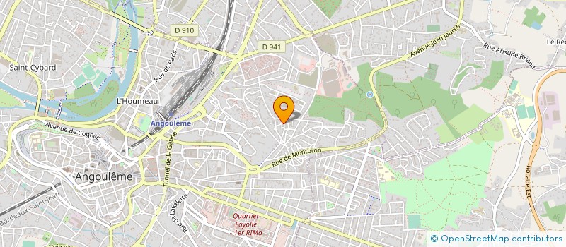 localisation de l'entreprise MONSIEUR PHILIPPE DIERCKX à ANGOULEME