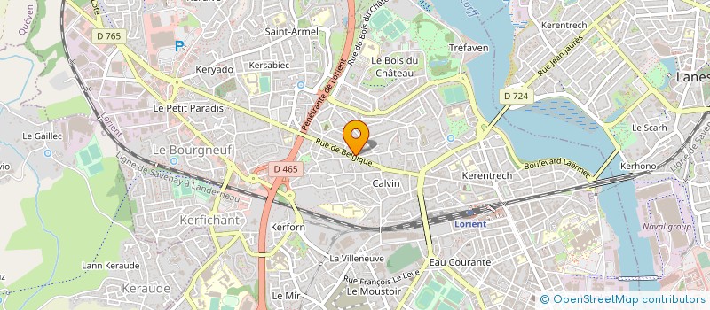 localisation de l'entreprise MONSIEUR PHILIPPE DIERICK  LORIENT