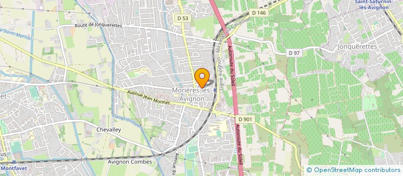 localisation de l'entreprise MONSIEUR PHILIPPE DIERICKX  MORIERES LES AVIGNON