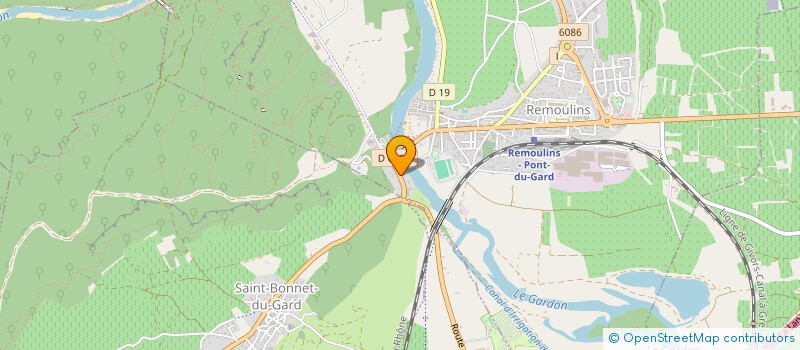 localisation de l'entreprise MONSIEUR PHILIPPE DIMINO  REMOULINS