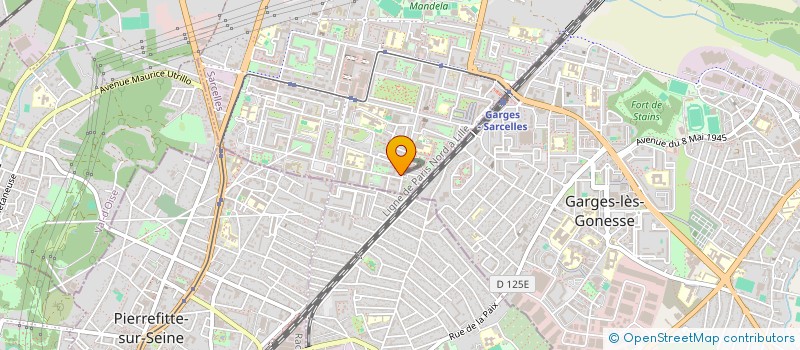 localisation de l'entreprise MONSIEUR PHILIPPE DIRIL à SARCELLES