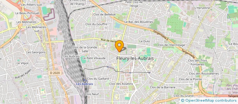 localisation de l'entreprise MONSIEUR PHILIPPE DJADA-MABADA à FLEURY-LES-AUBRAIS