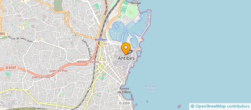localisation de l'entreprise MONSIEUR PHILIPPE DOBEZ à ANTIBES