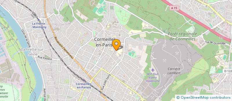 localisation de l'entreprise MONSIEUR PHILIPPE DOHERTY à CORMEILLES-EN-PARISIS