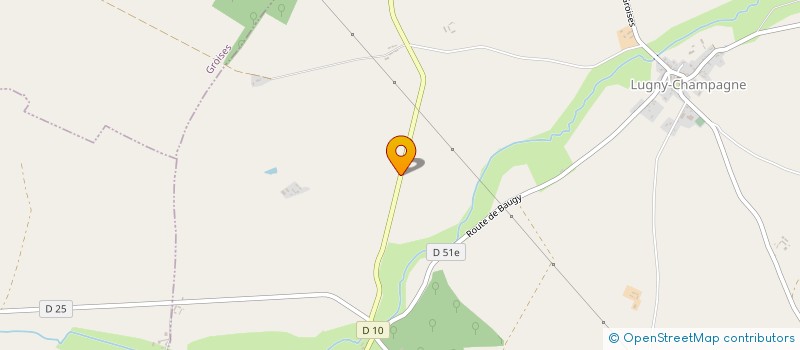 localisation de l'entreprise MONSIEUR PHILIPPE DOIREAU  LUGNY-CHAMPAGNE