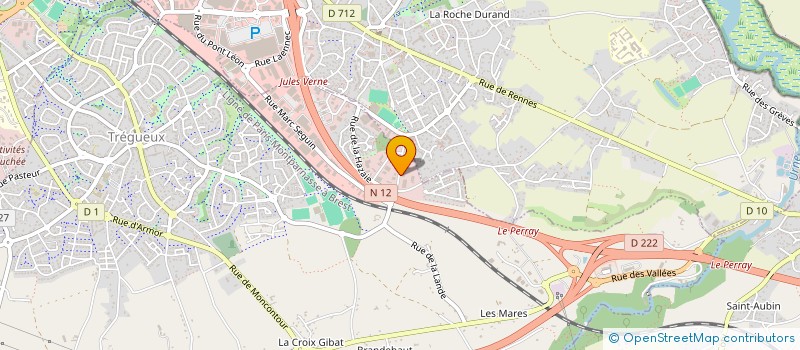 localisation de l'entreprise MONSIEUR PHILIPPE DOLEDEC à TREGUEUX