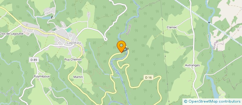 localisation de l'entreprise MONSIEUR PHILIPPE DOMAIN  LAPLEAU