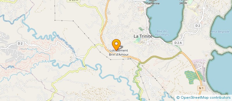 localisation de l'entreprise MONSIEUR PHILIPPE DOMARIN à LA TRINITE