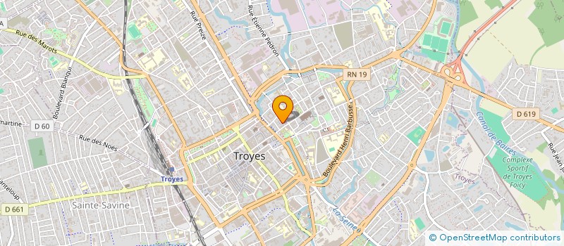 localisation de l'entreprise MONSIEUR PHILIPPE DOMBARD à TROYES