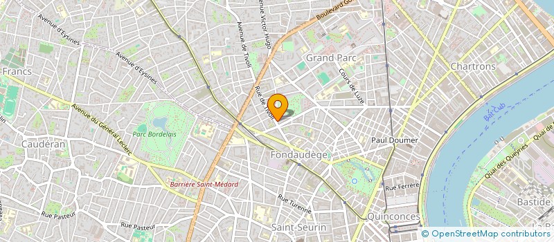 localisation de l'entreprise MONSIEUR PHILIPPE DOMBLIDES à BORDEAUX