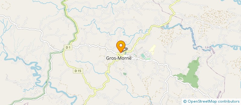 localisation de l'entreprise MONSIEUR PHILIPPE DOMESOR  GROS-MORNE