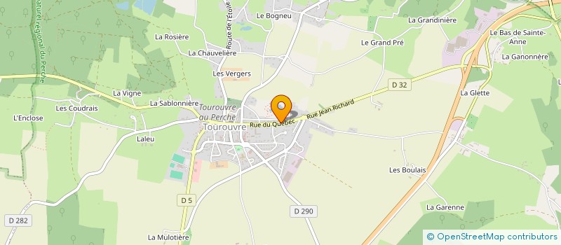 localisation de l'entreprise MONSIEUR PHILIPPE DOMIN-FASSERO à TOUROUVRE AU PERCHE