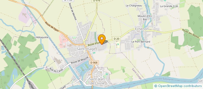 localisation de l'entreprise MONSIEUR PHILIPPE DOMPMARTIN à SAINT-USAGE