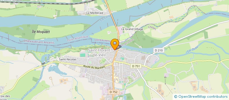 localisation de l'entreprise MONSIEUR PHILIPPE DONARIER à MAUGES-SUR-LOIRE