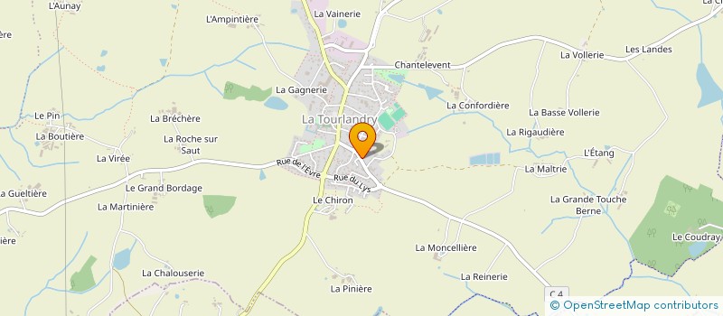 localisation de l'entreprise MONSIEUR PHILIPPE DONEAU à CHEMILLE-EN-ANJOU