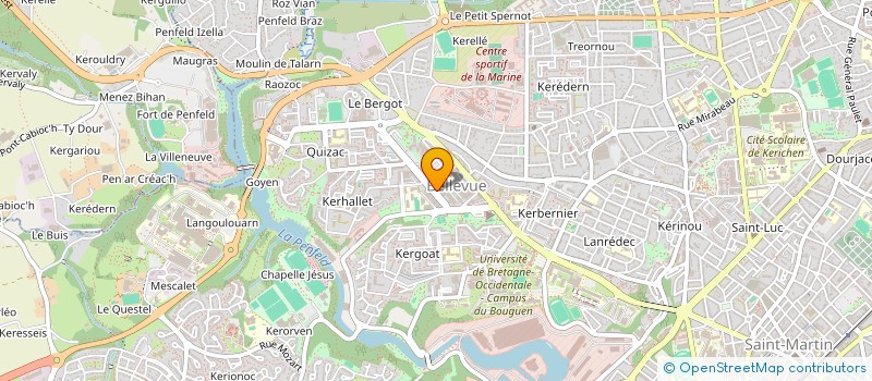 localisation de l'entreprise MONSIEUR PHILIPPE DONNOU à BREST