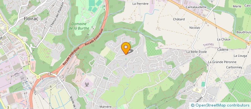 localisation de l'entreprise MONSIEUR PHILIPPE DORCHE  BOULIAC