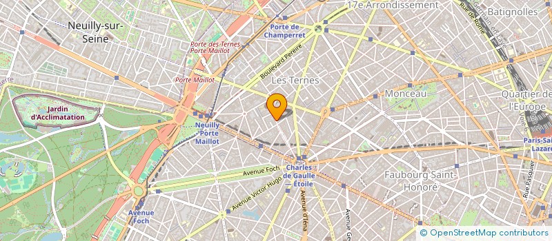 localisation de l'entreprise MONSIEUR PHILIPPE DOREAU  PARIS