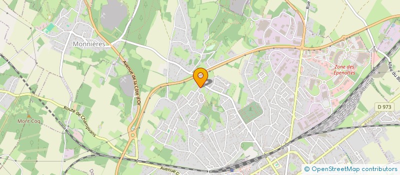 localisation de l'entreprise MONSIEUR PHILIPPE DORNIER  DOLE
