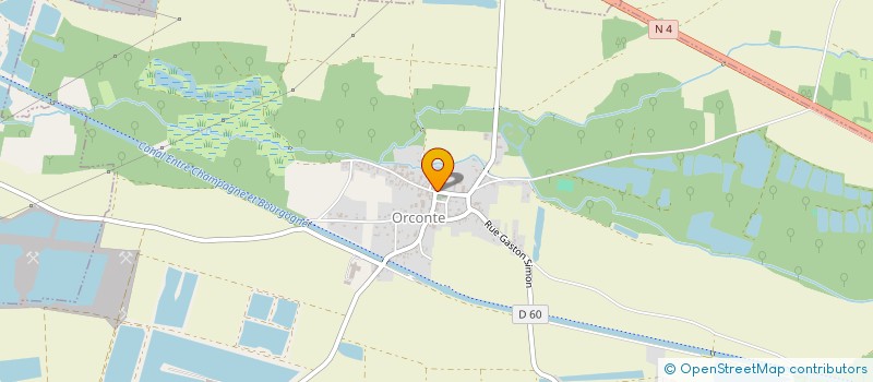 localisation de l'entreprise MONSIEUR PHILIPPE DOROLLE  ORCONTE