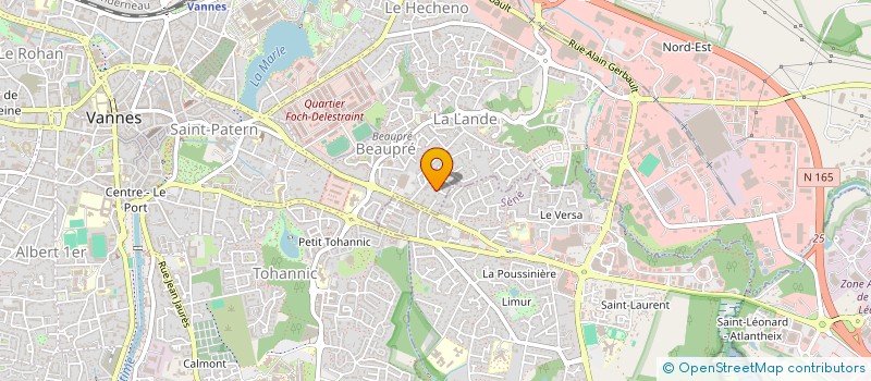 localisation de l'entreprise MONSIEUR PHILIPPE DORSO à VANNES