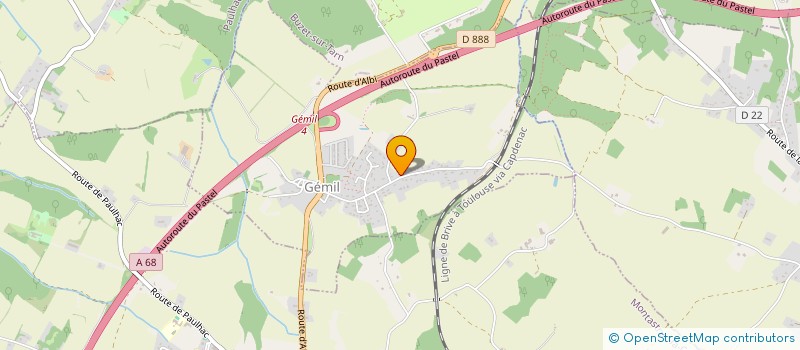 localisation de l'entreprise MONSIEUR PHILIPPE DOS SANTOS  GEMIL